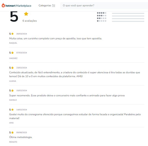 Depoimentos de Alunos Hotmart